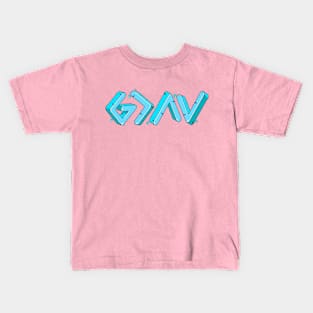 God is Greater than the Highs & Lows Kids T-Shirt